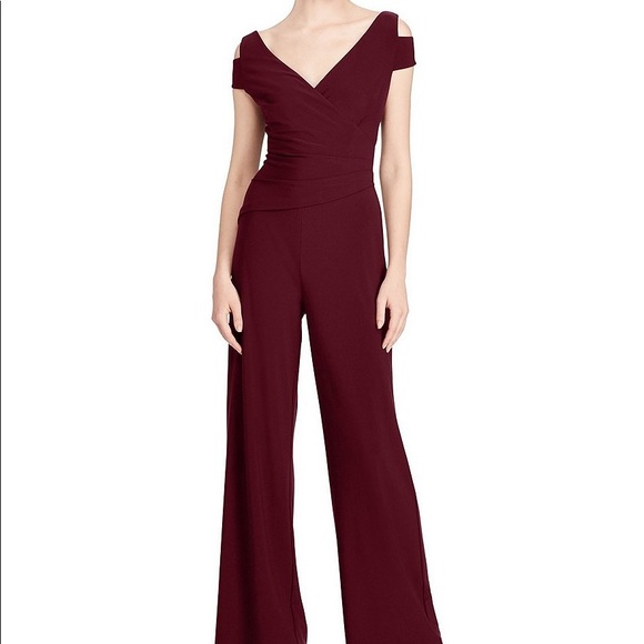 ralph lauren cold shoulder jumpsuit